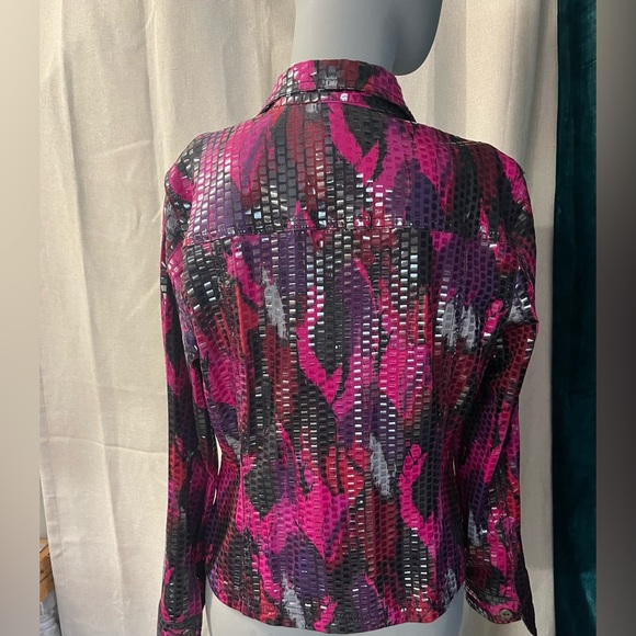 Ruby Rd 12P magenta & multi color - Picture 2 of 5